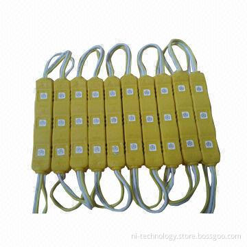 IP65/12V/18 to 20lm 3-piece 5050 Water-resistant LED Injection Modules
